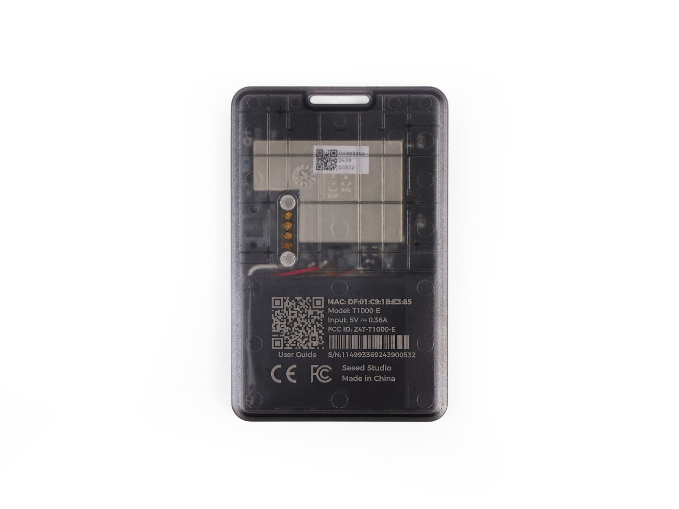 Seeed SenseCAP T1000E Card Tracker for Meshtastic