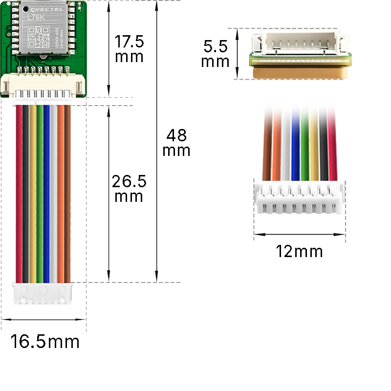 L76K GPS with Ribbon Cable