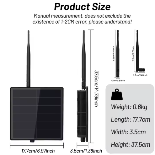 MeshMan™ Power Sipper Solar Node GEN2 for Meshtastic