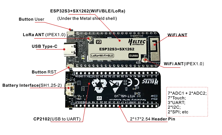 Heltec Wireless Stick Lite V3