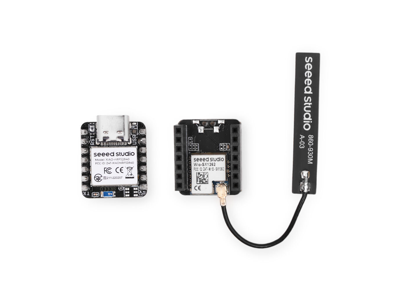 XIAO nRF52840 & Wio-SX1262 Kit for Meshtastic