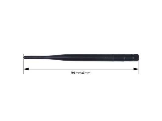 2.8dBi Long Range Antenna - SMA male - 868MHz - 195mm