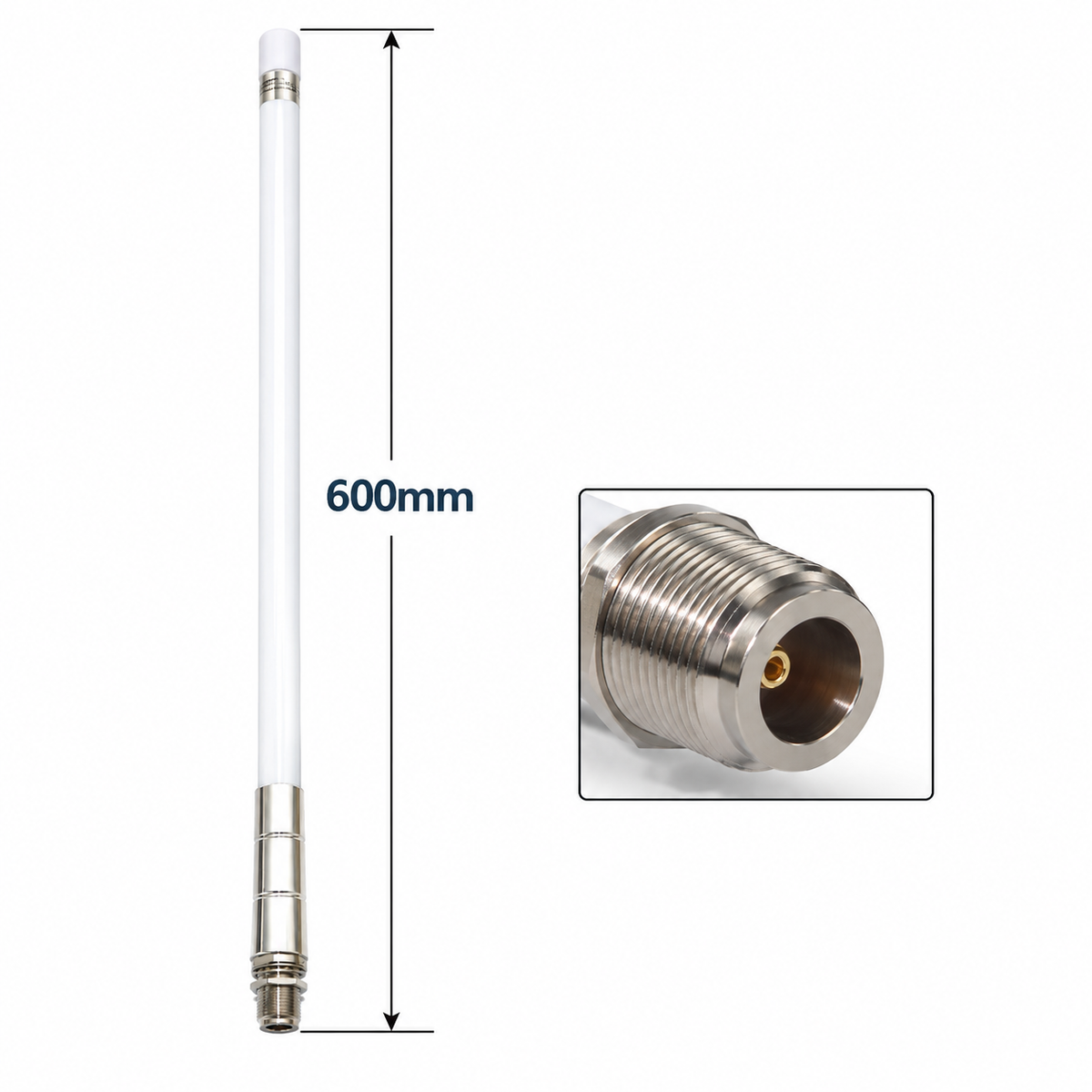 868MHz 5dBi Fiberglass LoRa Antenna – 60cm