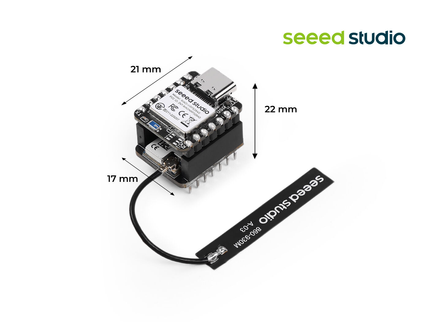 XIAO nRF52840 & Wio-SX1262 Kit for Meshtastic