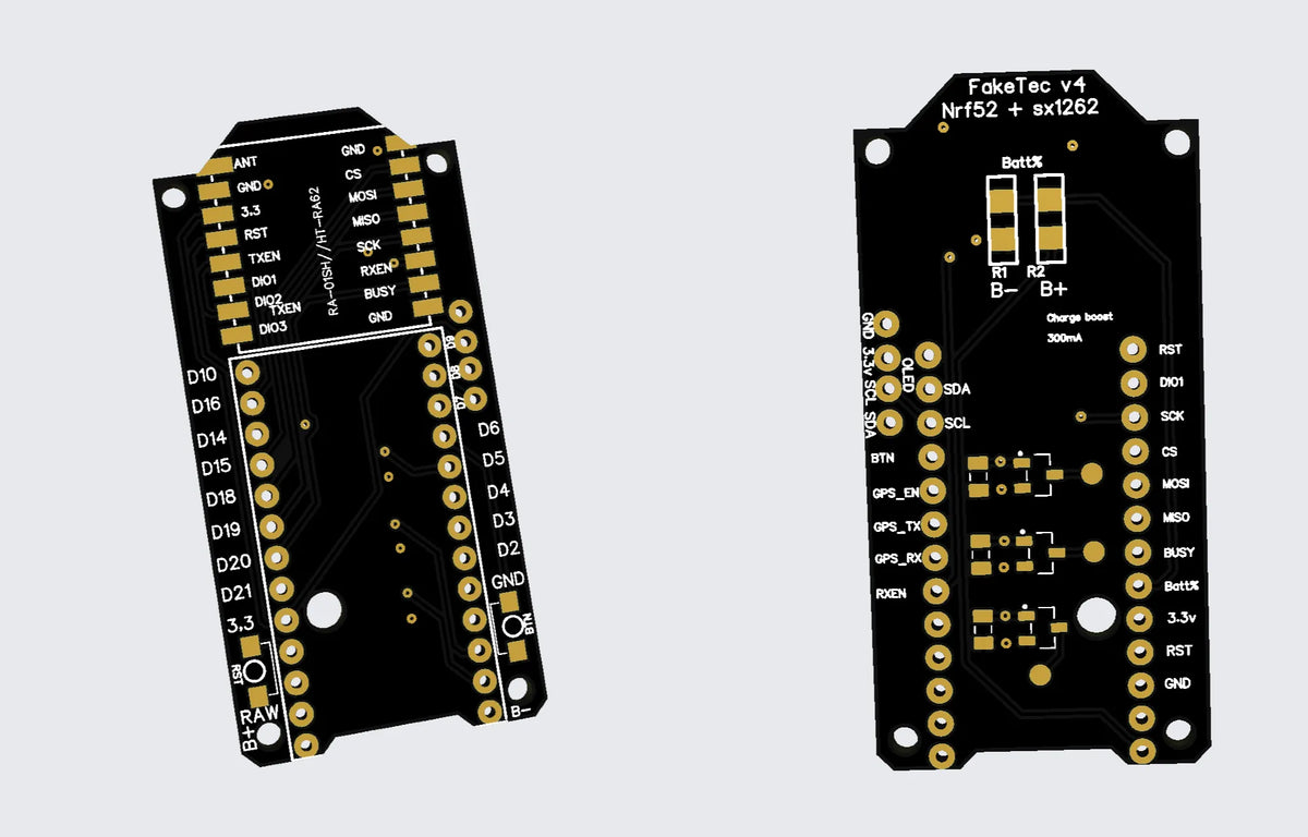 Faketec DIY Board for Meshtastic & MeshCore